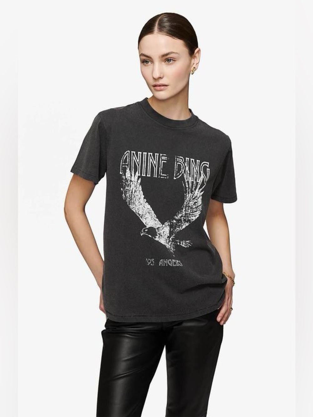 Anine Bing Lili Eagle Tee - Picture 2 of 4